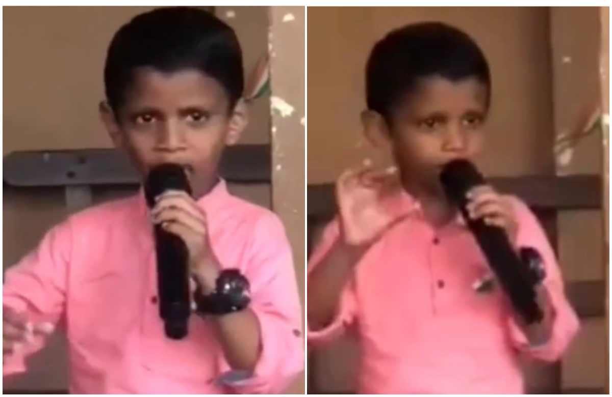 Little Boy's Independence day speech