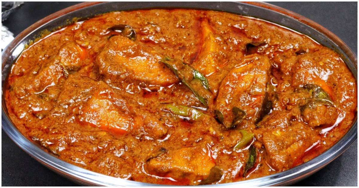 Variety Fish Curry with thick gravy