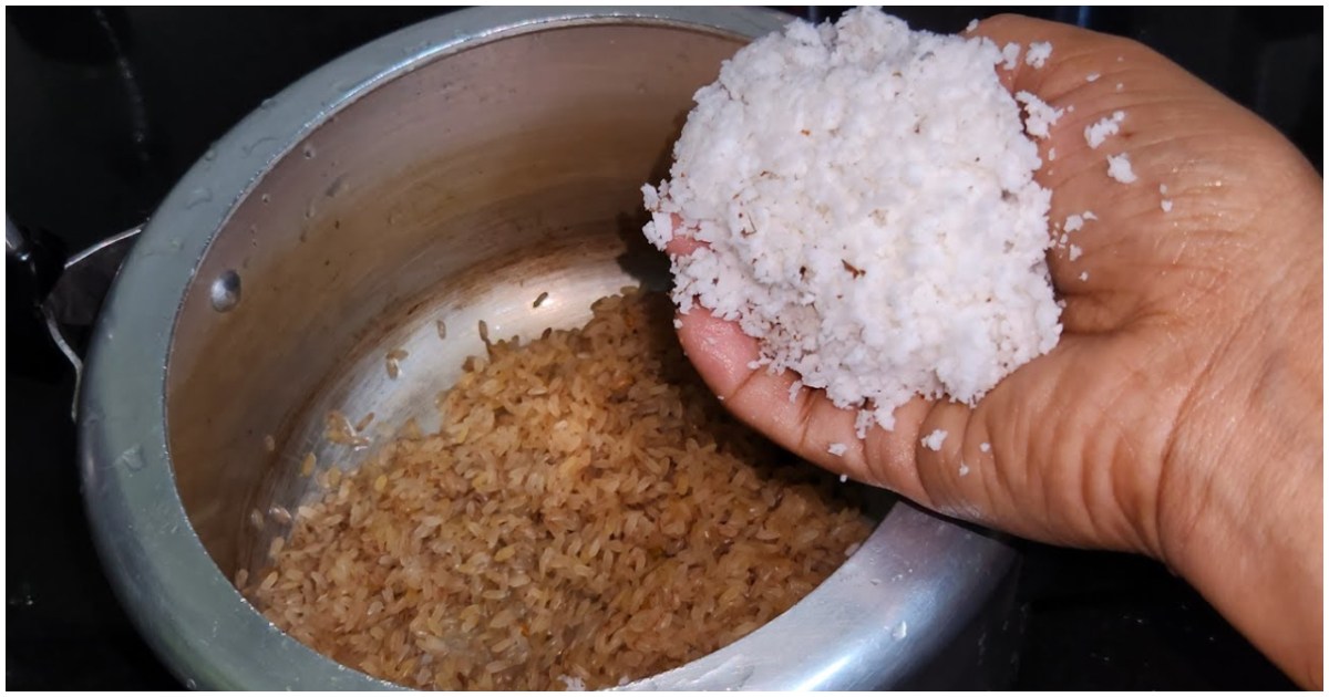 Tasty Red Rice Porridge