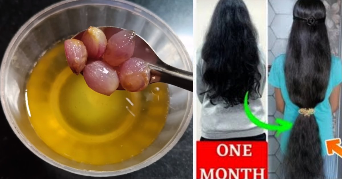 Natural Hair oil using Small onion