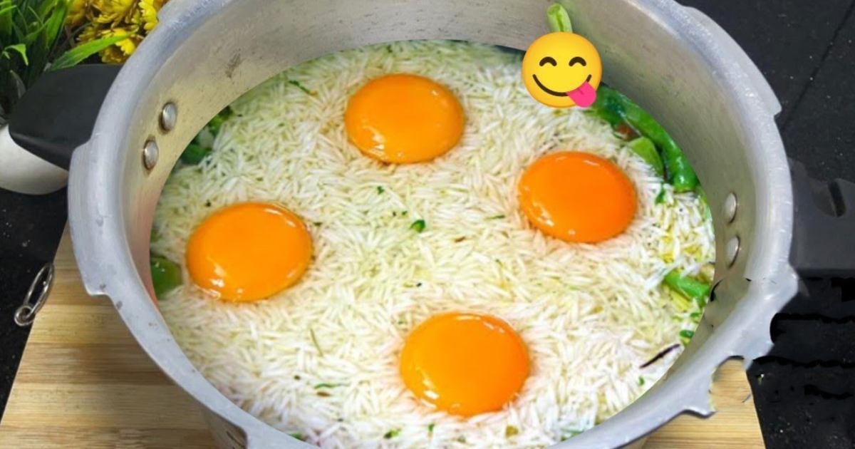Special egg rice recipe