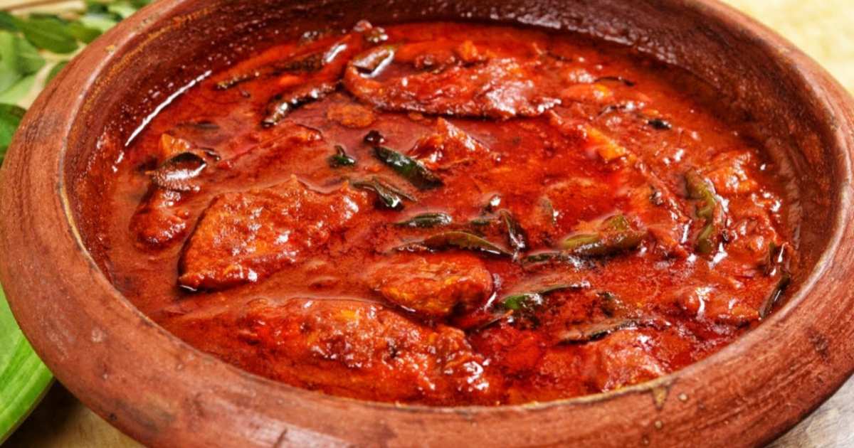 Kerala Fish Curry with Thick Gravy