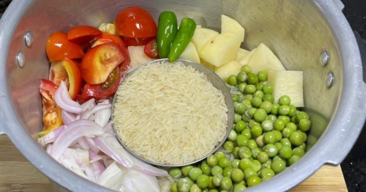 Easy Vegetable rice recipe