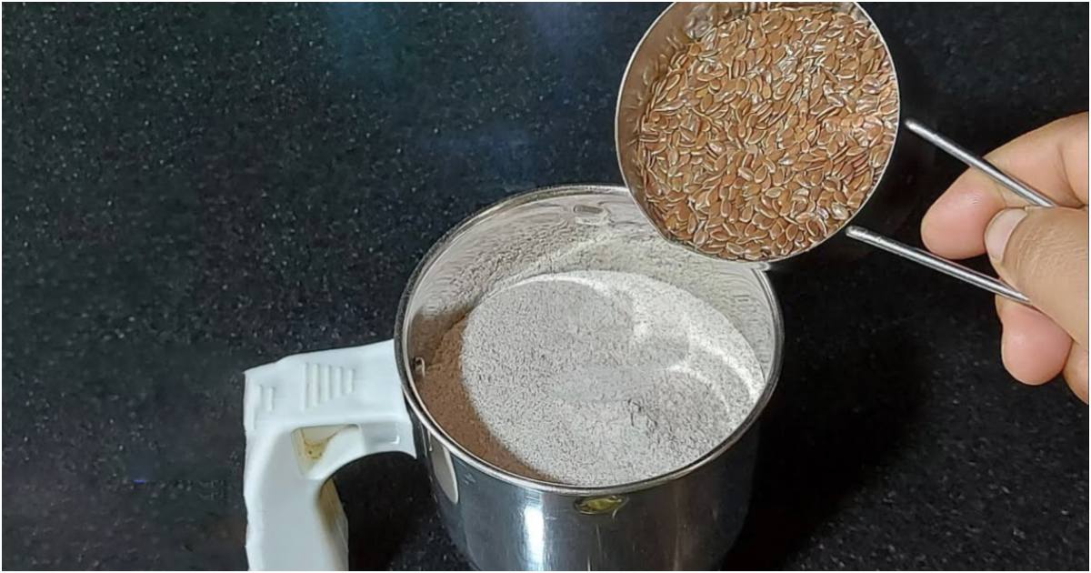 Protein rich ragi Flaxseeds snack laddu recipe