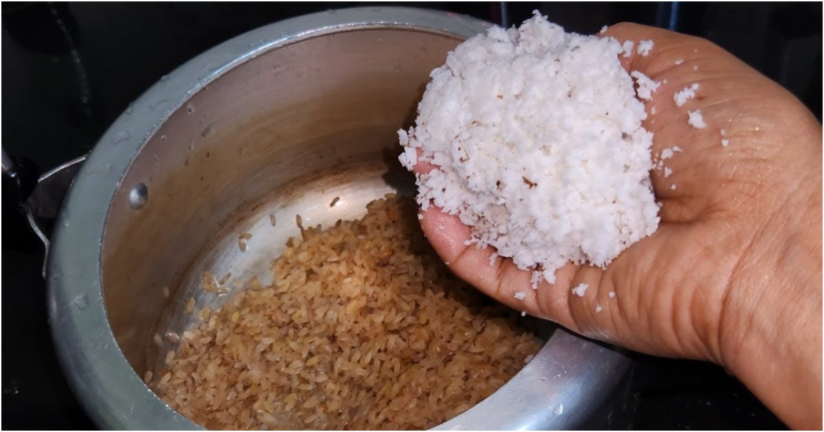 Special tasty Red rice Porridge Recipe