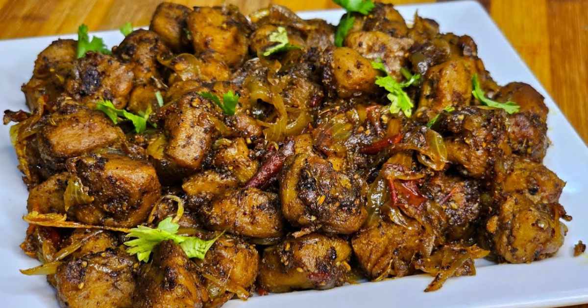 Soya Bean Chunks Fry Recipe