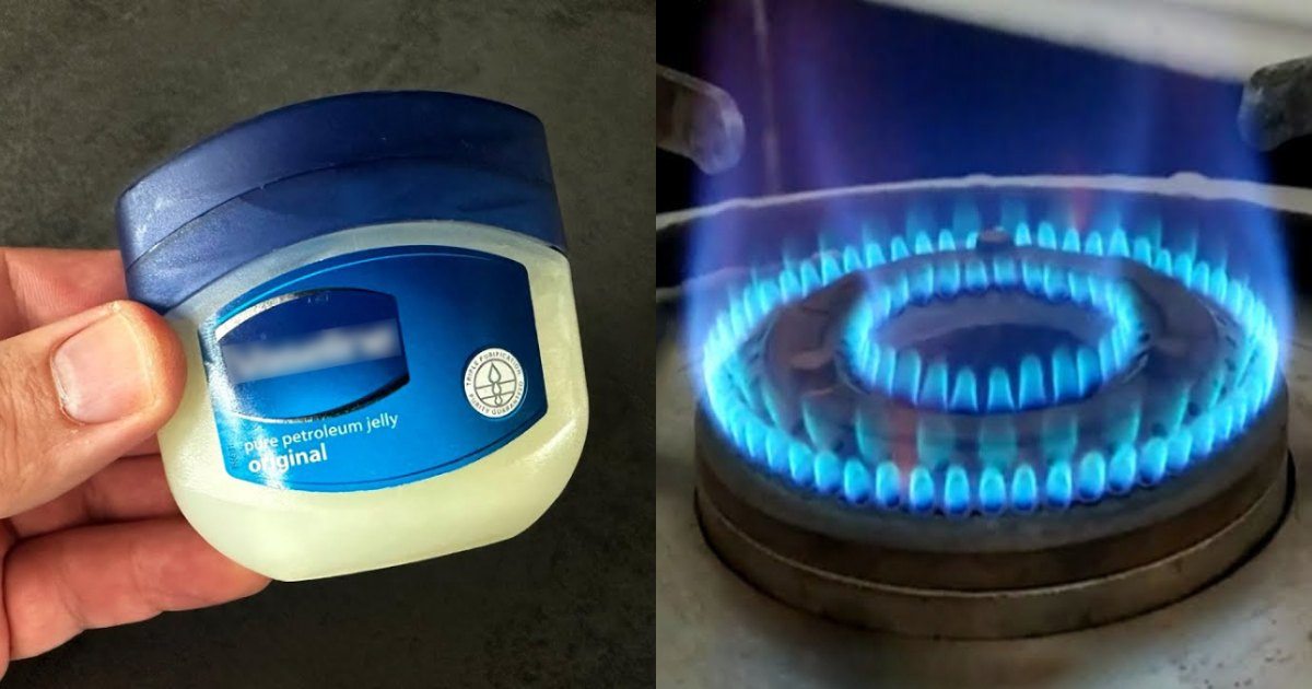 Repair Gas Stove Using Vasiline