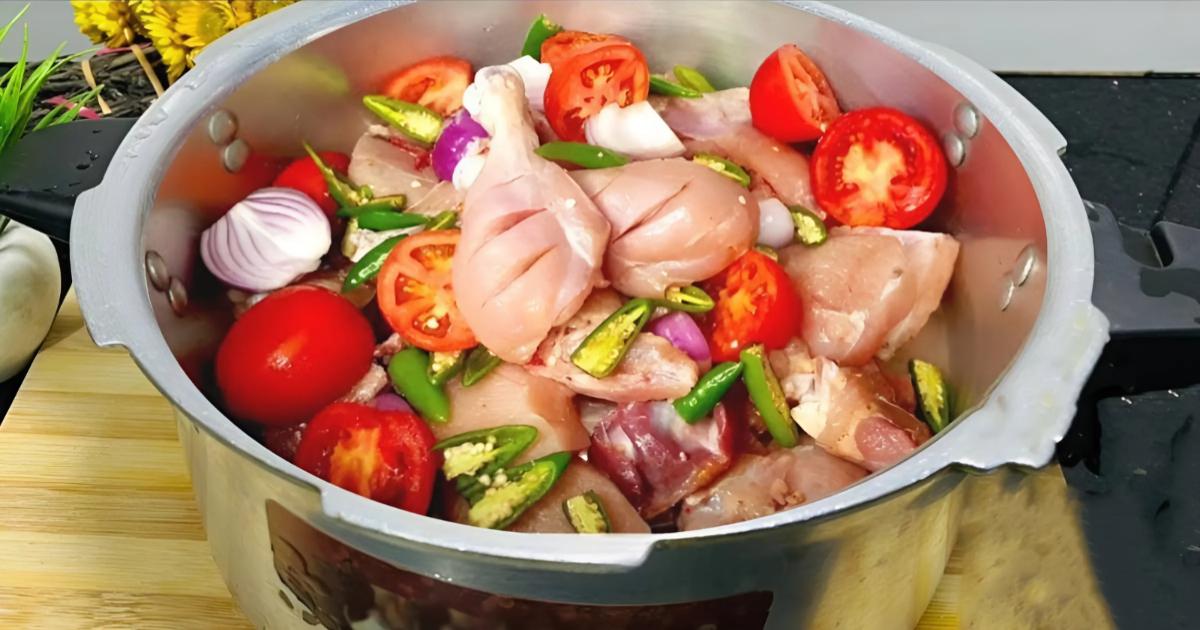 Special Chicken Recipe In pressure cooker