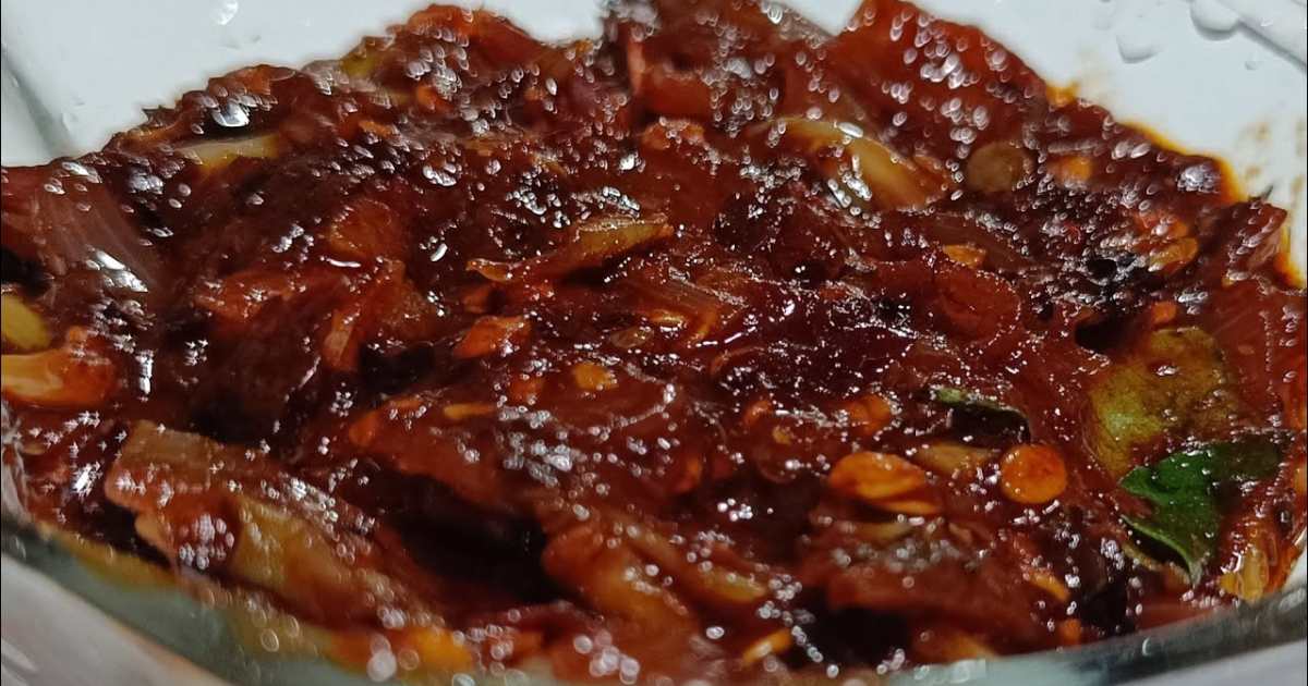 Variety ulli chammanthi recipe