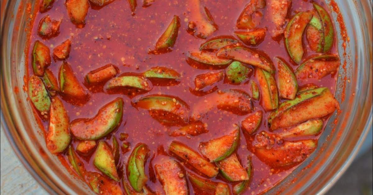 Authentic Kannimanga Achar Recipe