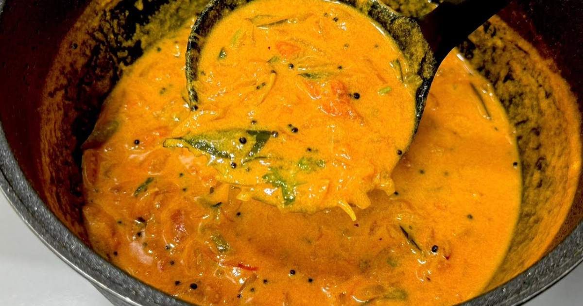 Kerala Tomato Curry recipe With Coconut Milk