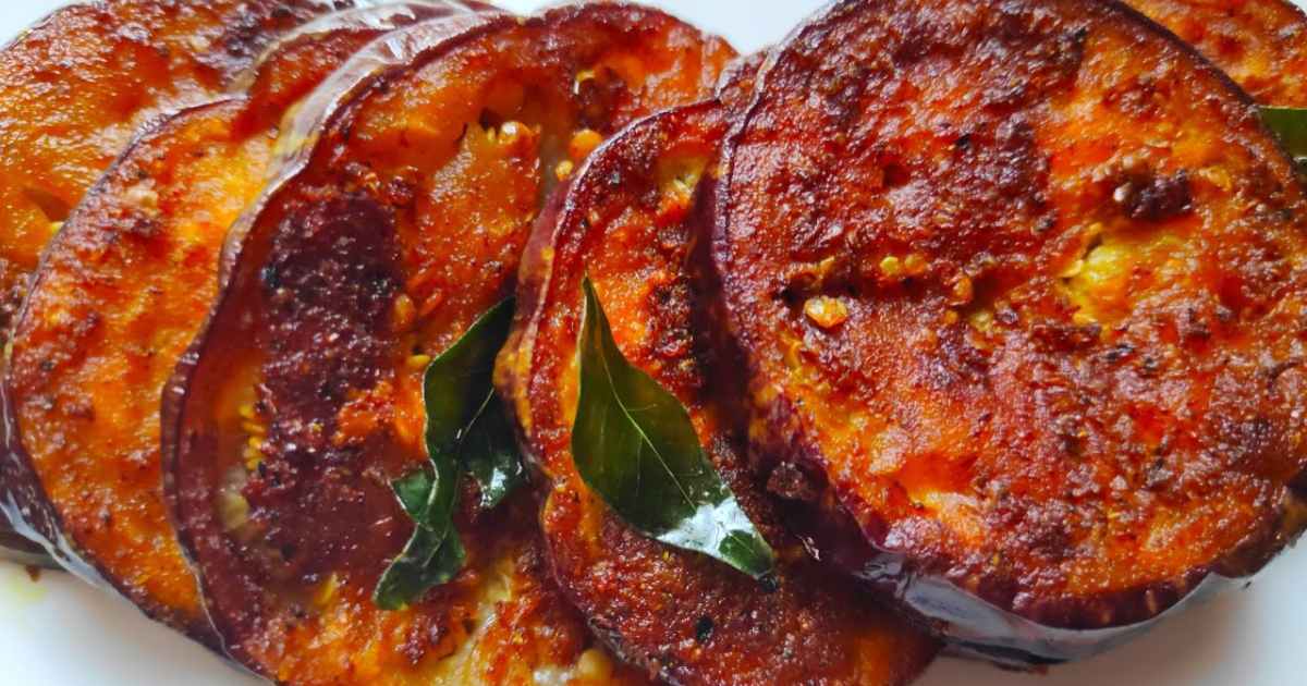 Special Brinjal Fry Recipe