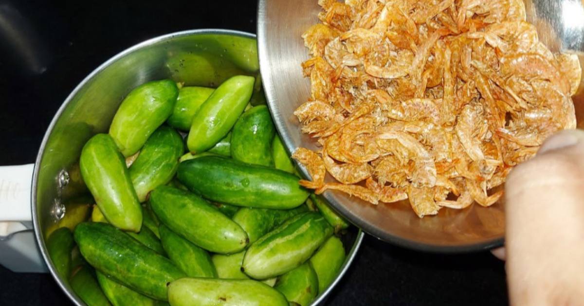 Kovakka Unakka Chemmeen Recipe