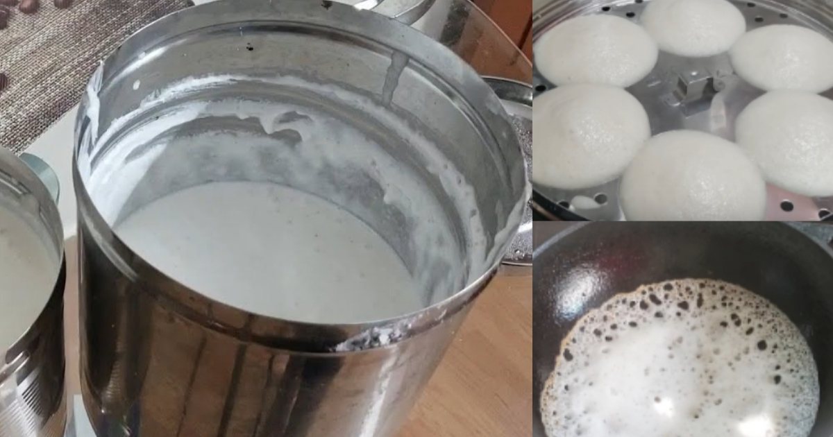 Appam Iddli Batter Storing Tips