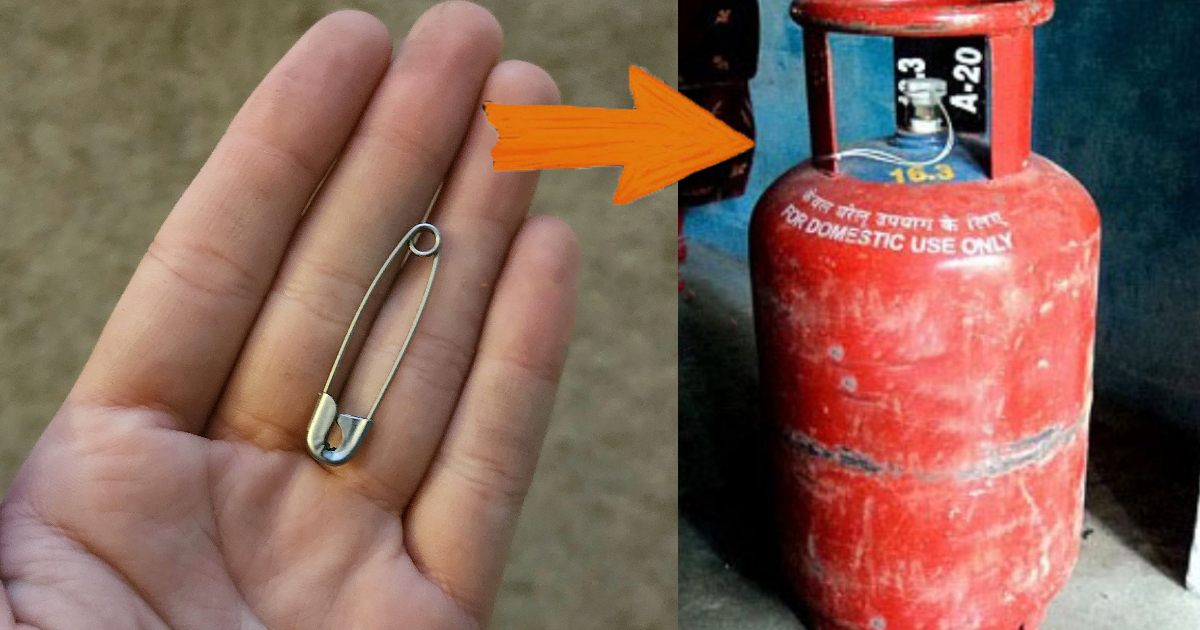 Gas Saving tip using Safety Pin