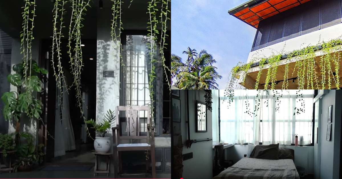 1045 Sq.ft Modern House in 1.5 cent