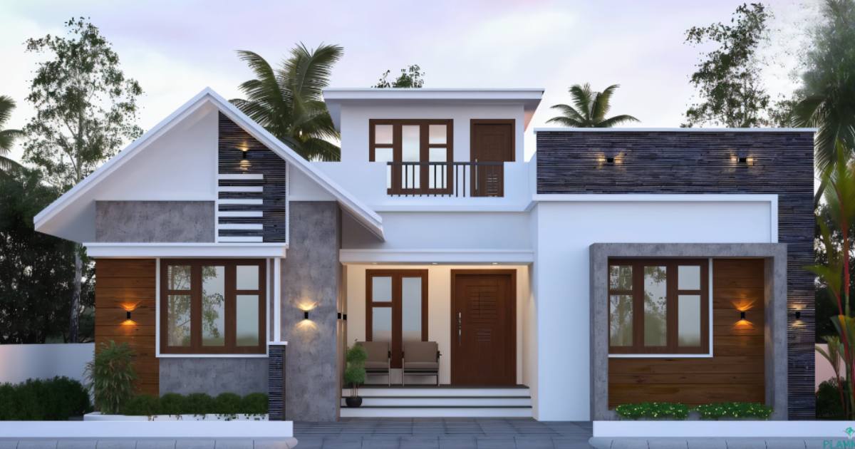 1300 sq.ftHouse Plan with 3D