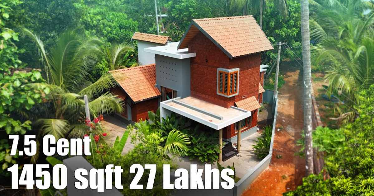 7.5 Cent 1450 SQFT 27 LAKHS