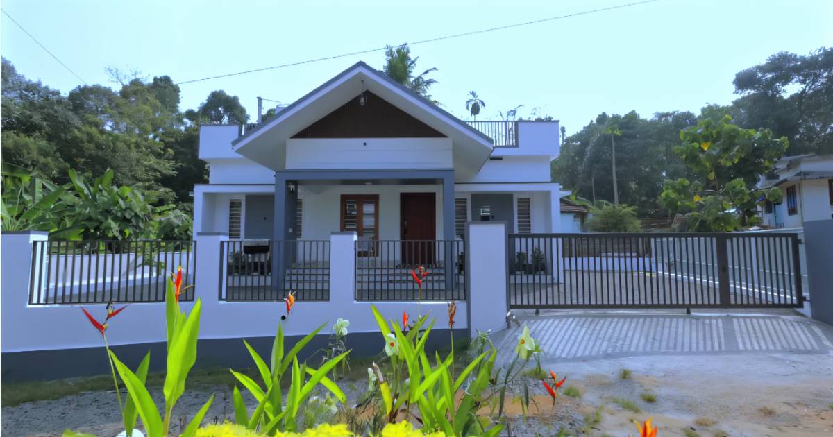 950 SQFT simple 16 lakhs budget home