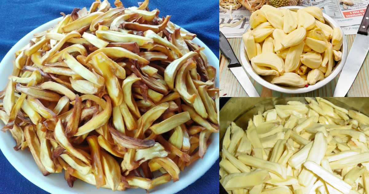 Crispy Jackfruit Chips Making