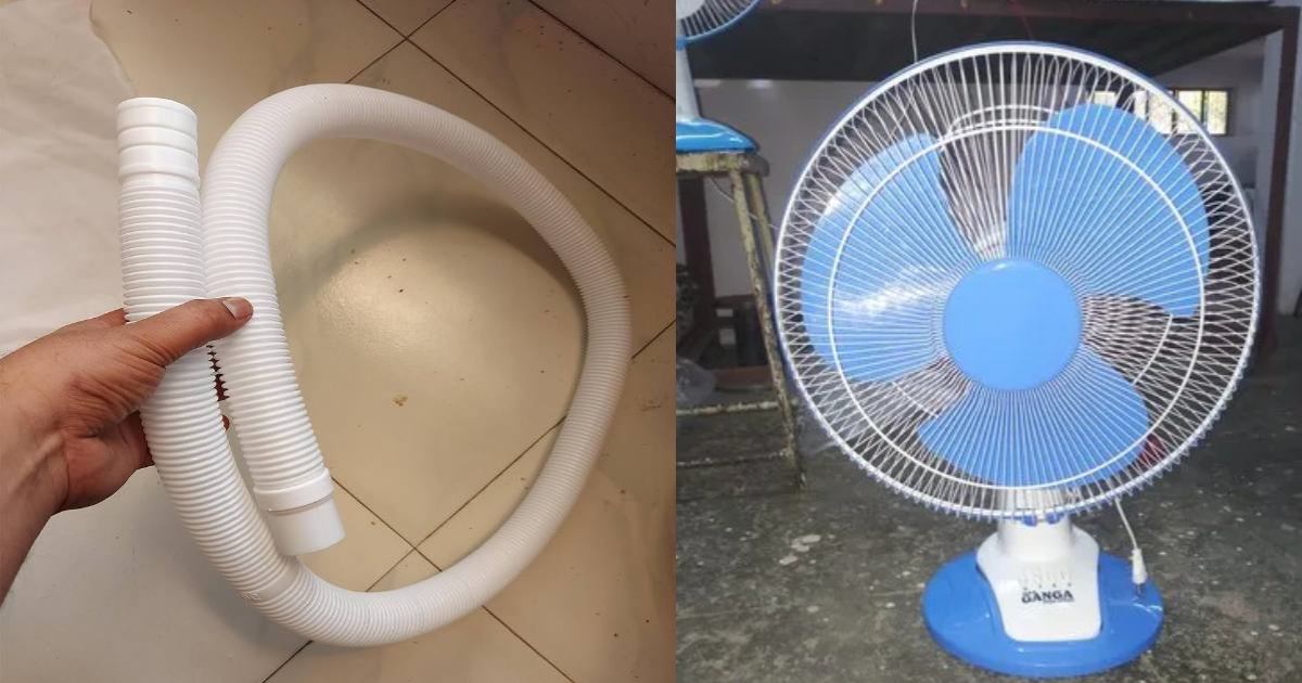 Home made AC using Pipes
