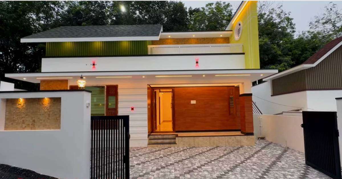 Super Laxury single store house