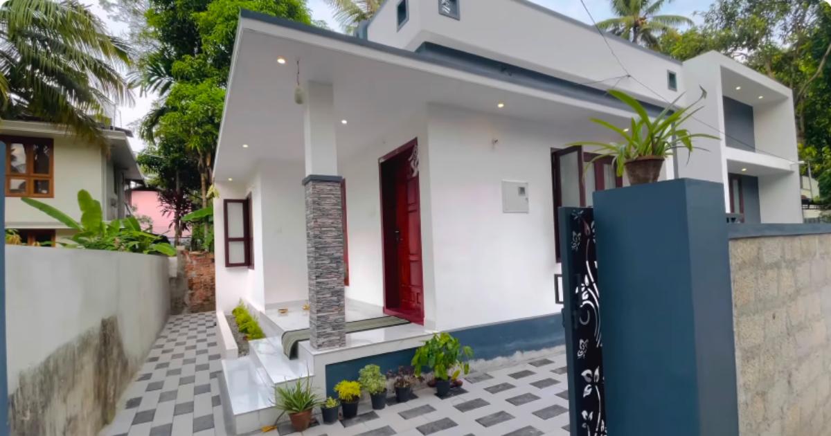 12lakhs 650 sqft home in 3.5 cent plot