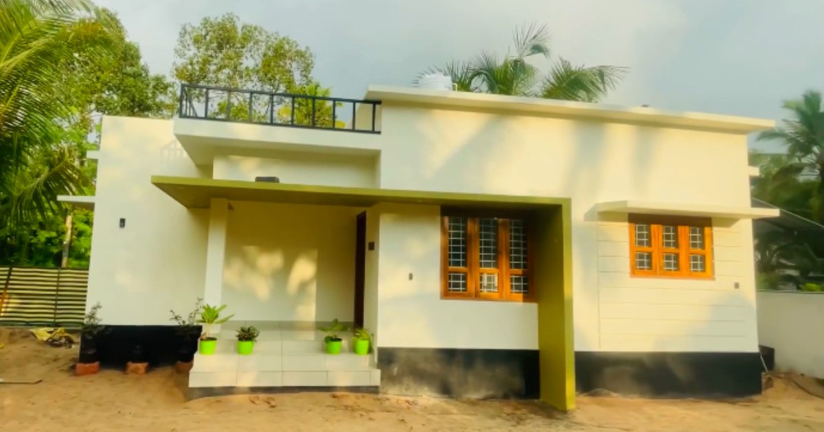 464 Sqft Single Storied Home