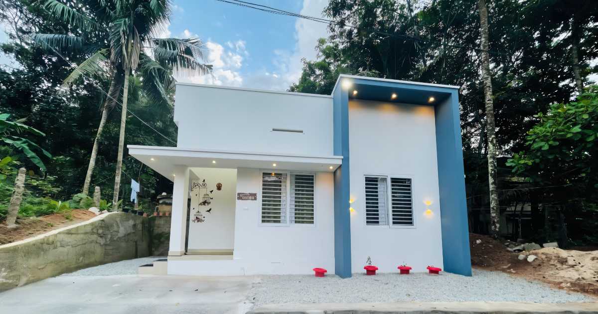 7 lakh home design in 2.5 cent plot