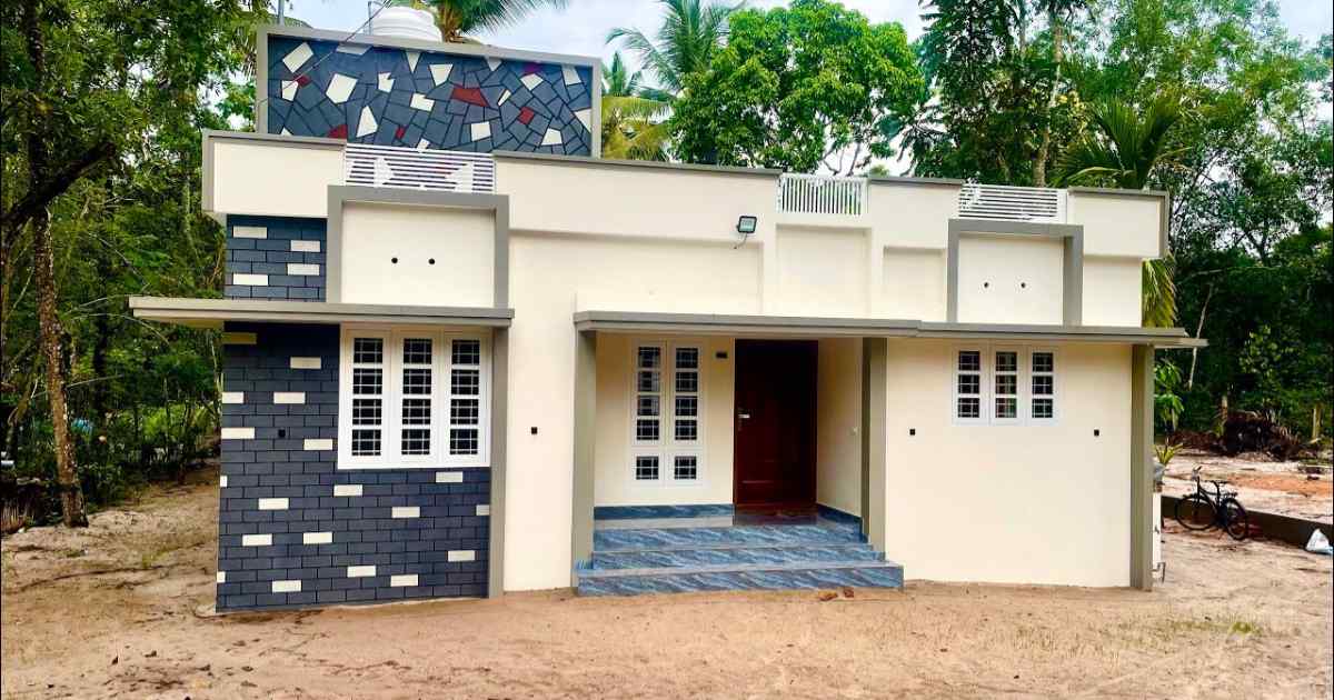Box type Single Storied Home
