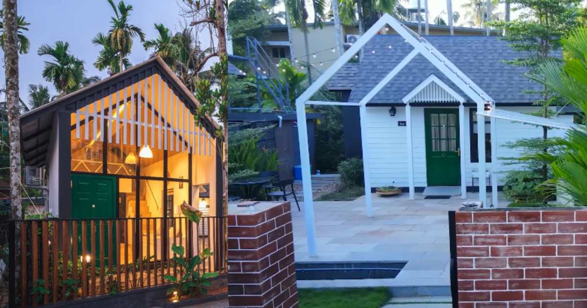 Colonial Style Simple 350 Sqft home