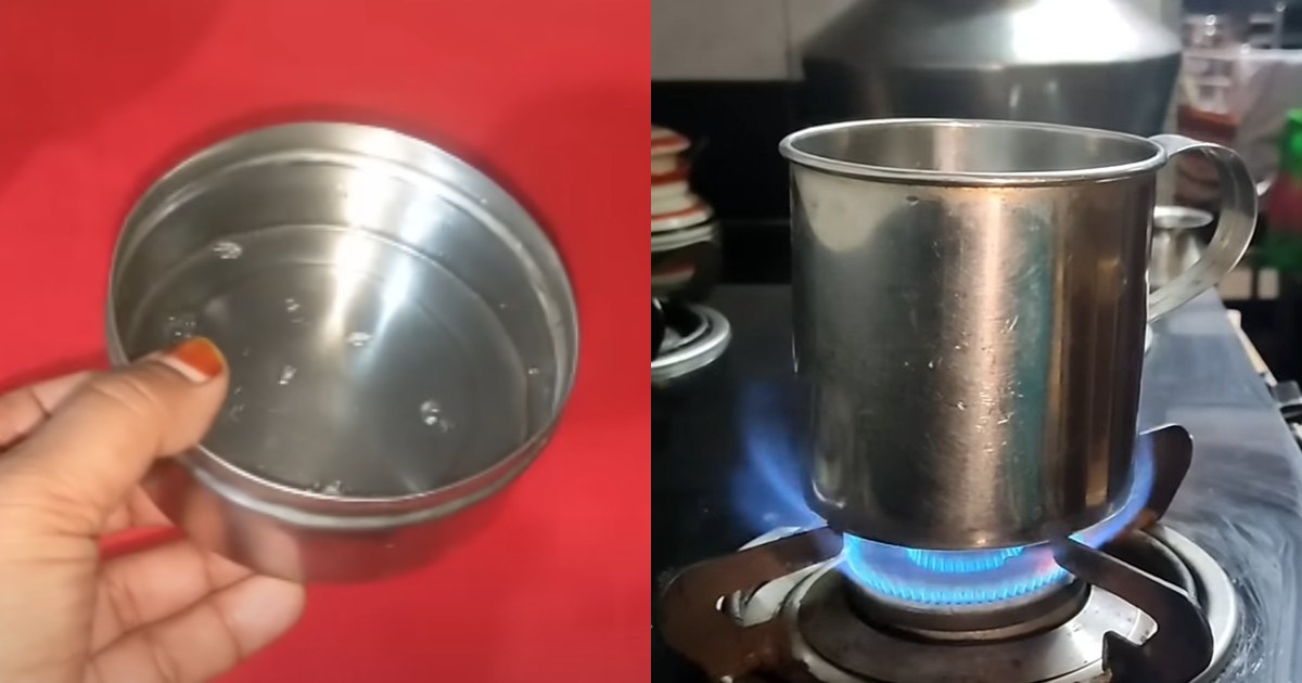 Cracked Steel Cup Repair