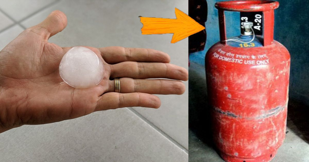 Gas Saving Using Ice cube