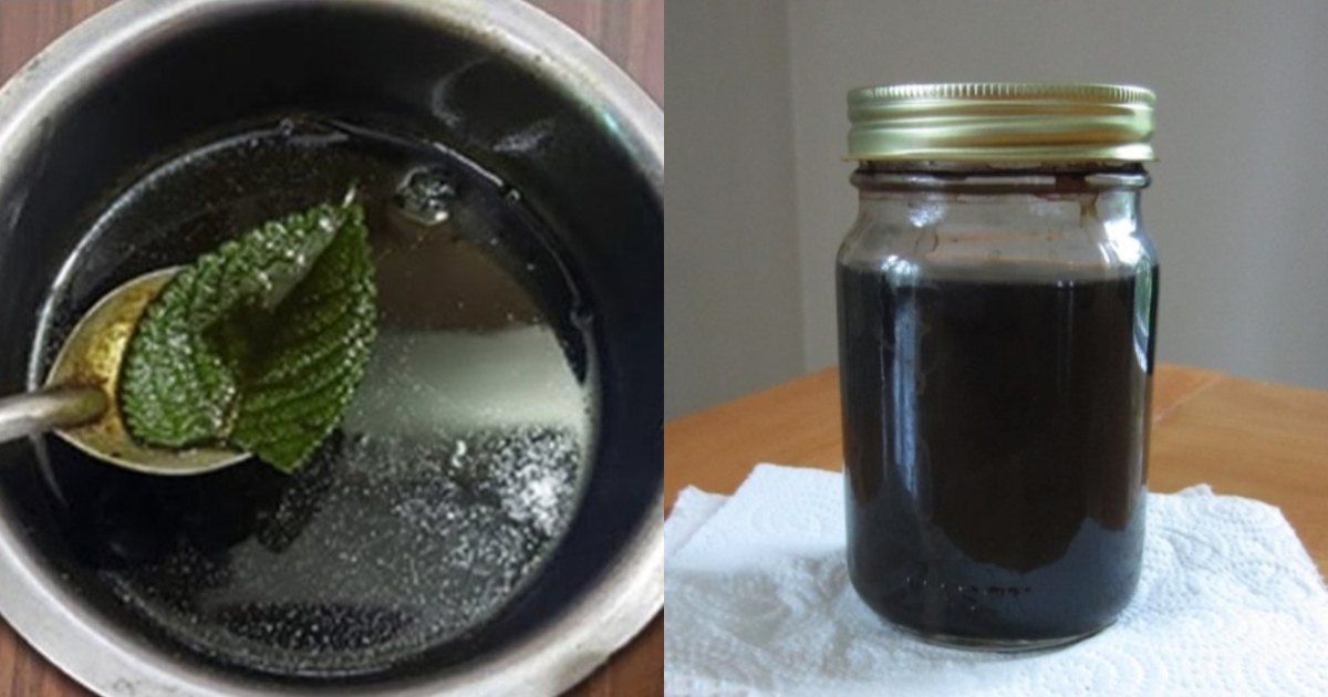 Natural Hair Dye making