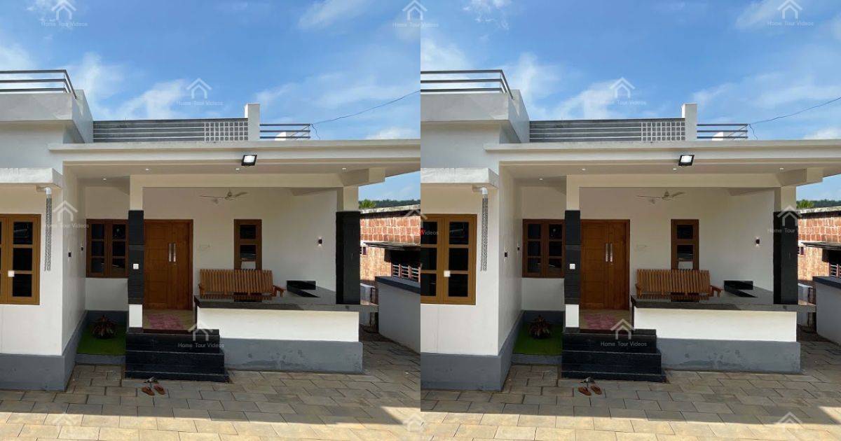 10 Cent18 Lakhs1372 sqft Simple Home