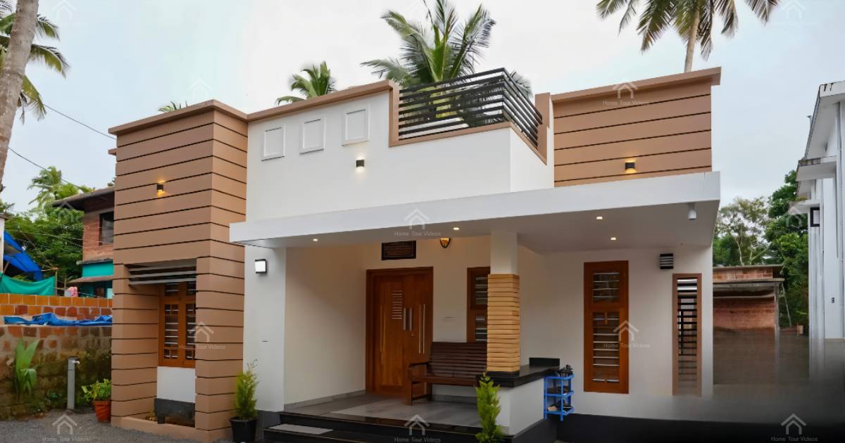 1150 Sqft Simple Home under Budget
