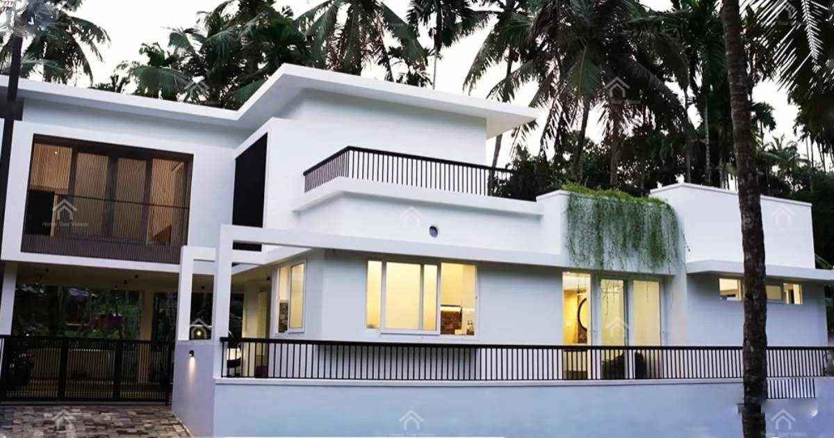 1400 Sqft 3.8 Cent Modern Home