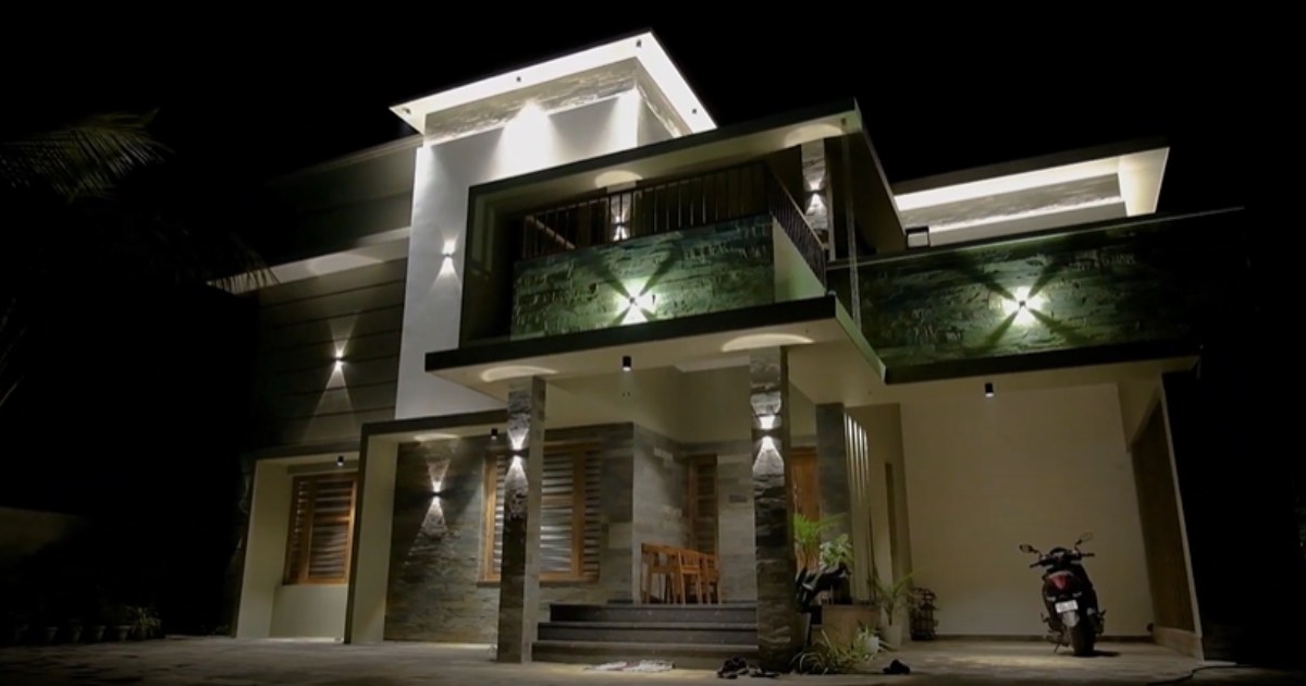 CONTEMPORARY 4BHK HOUSE IN KERALA