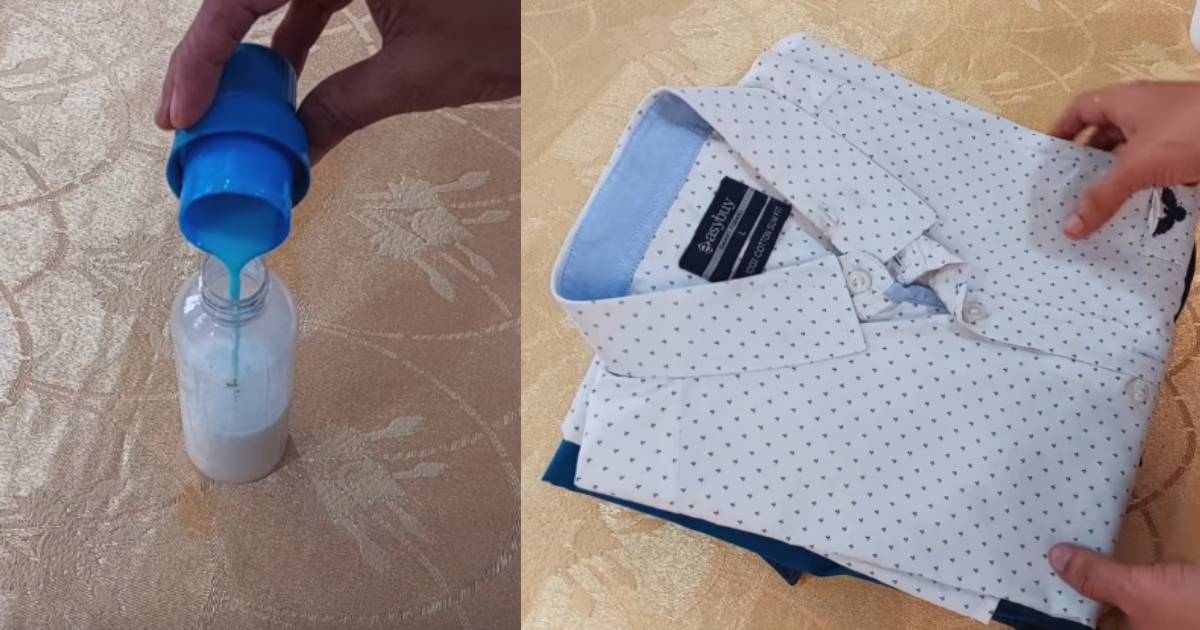 Home made Fabric stiffner