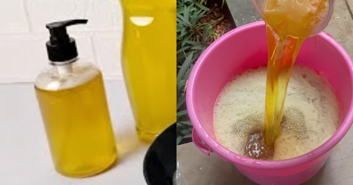 Homemade dishwash liquid