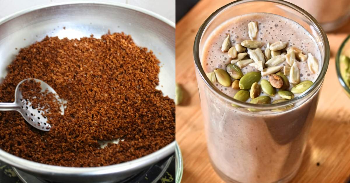Ragi Smoothy Recipe