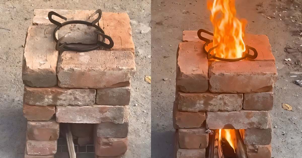 Rocket stove making tricks
