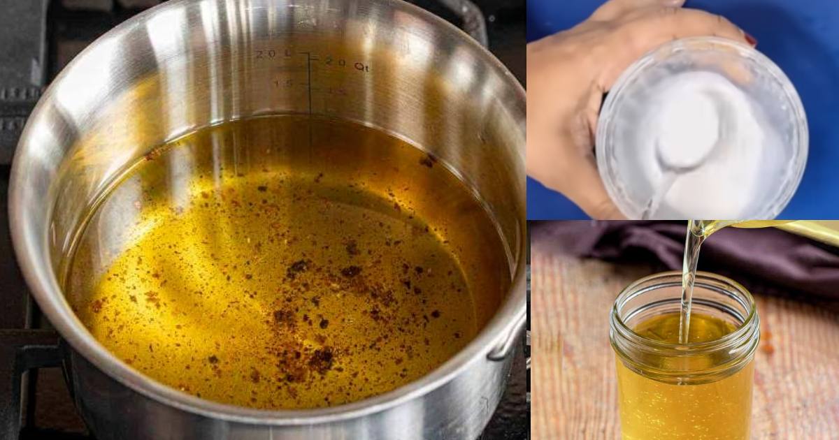 Easy Oil Reuse ideas