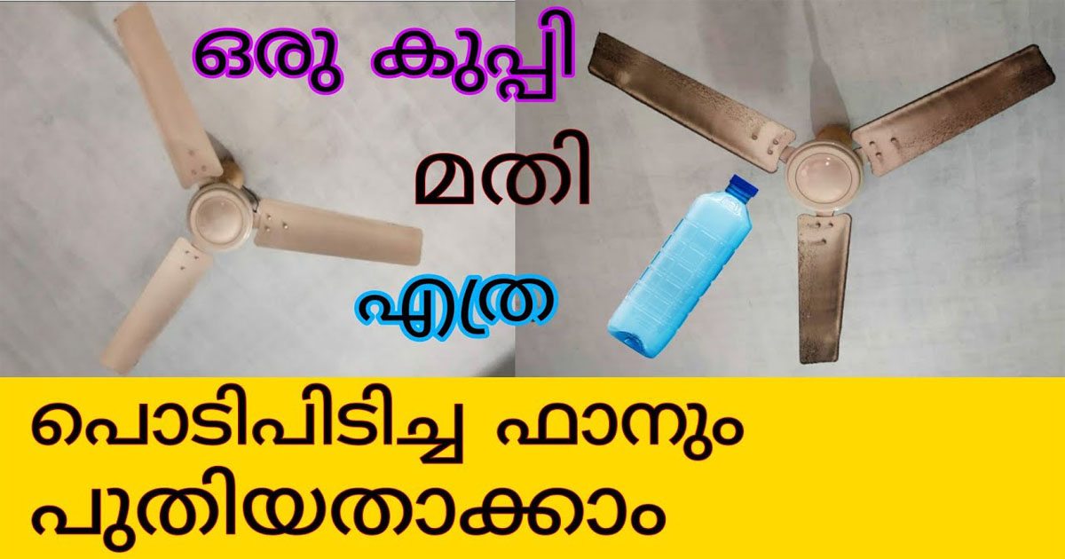 Easy fan Cleaning idea