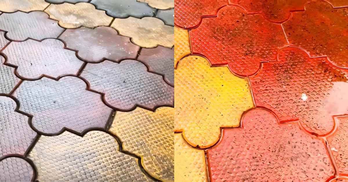 Interlock Tiles Cleaning tips