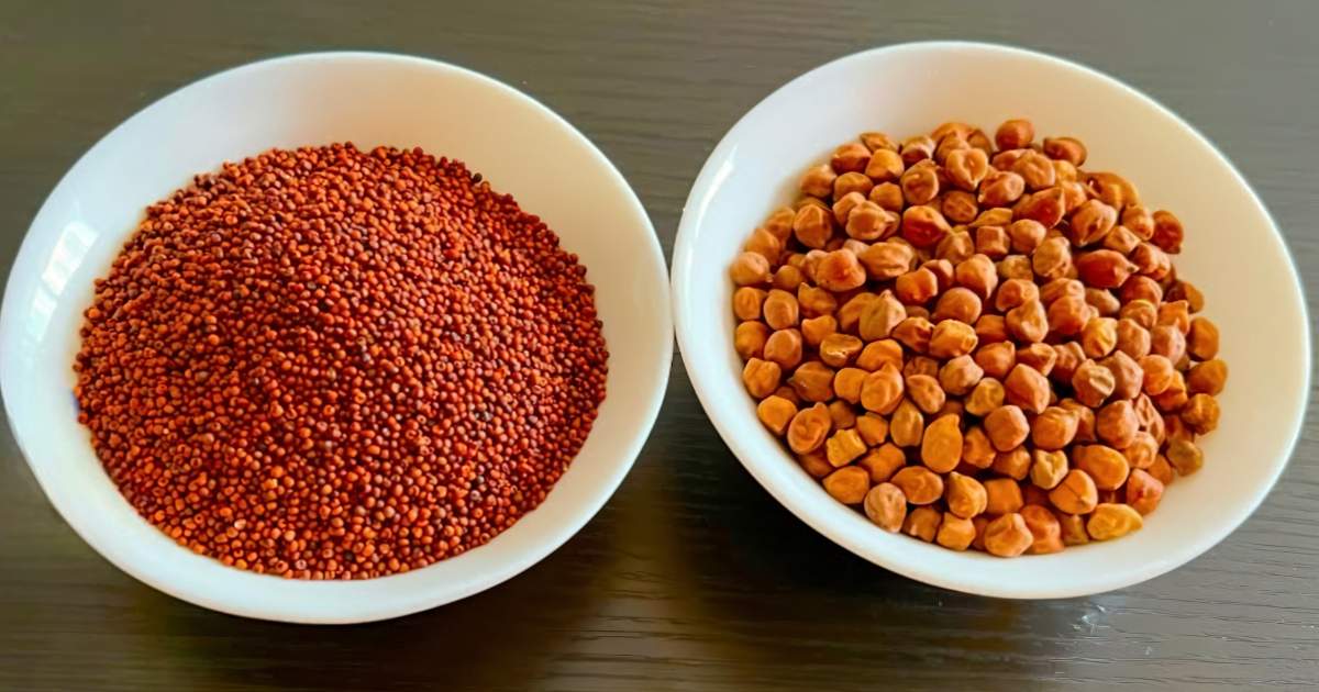 Nutritious healthy Breakfast Ragi