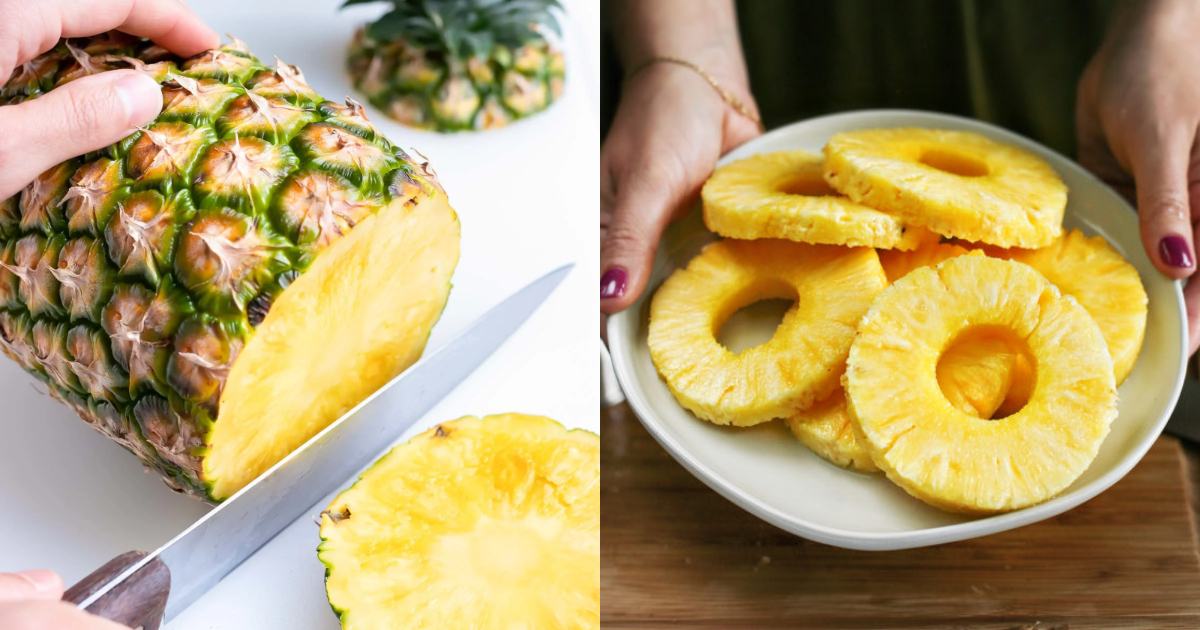 Pineapple easy Cutting tricks