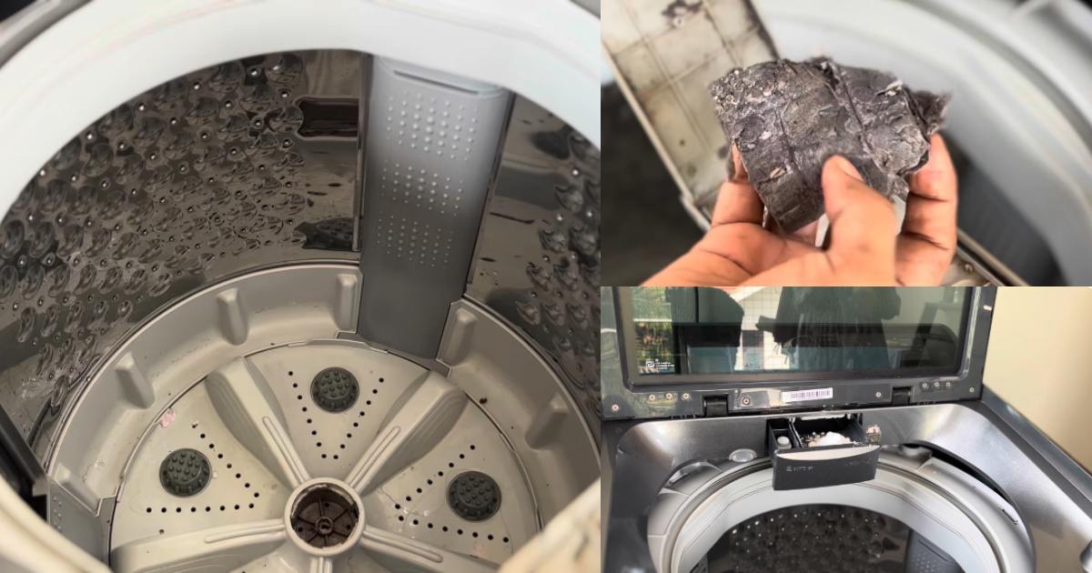 washing machine deep cleaning