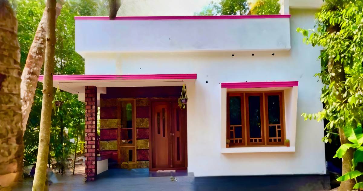 2 BHK front elevation