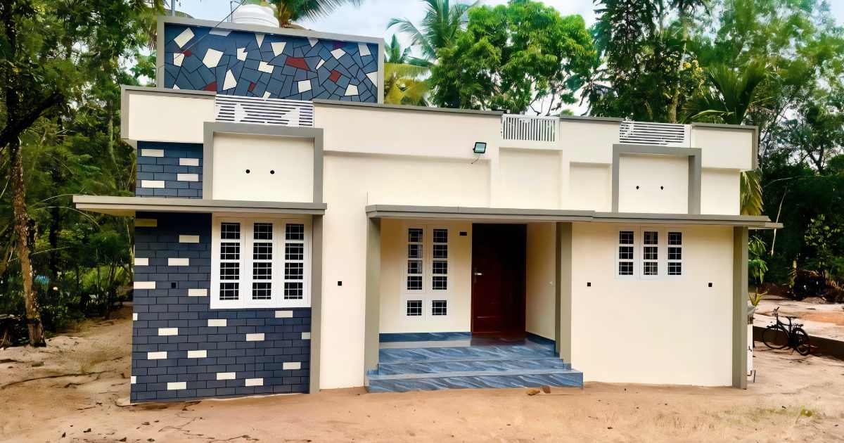 Boxy type Single Storied Home